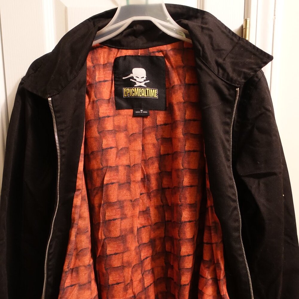 EpicMealTime Bacon Strips Jacket Size M